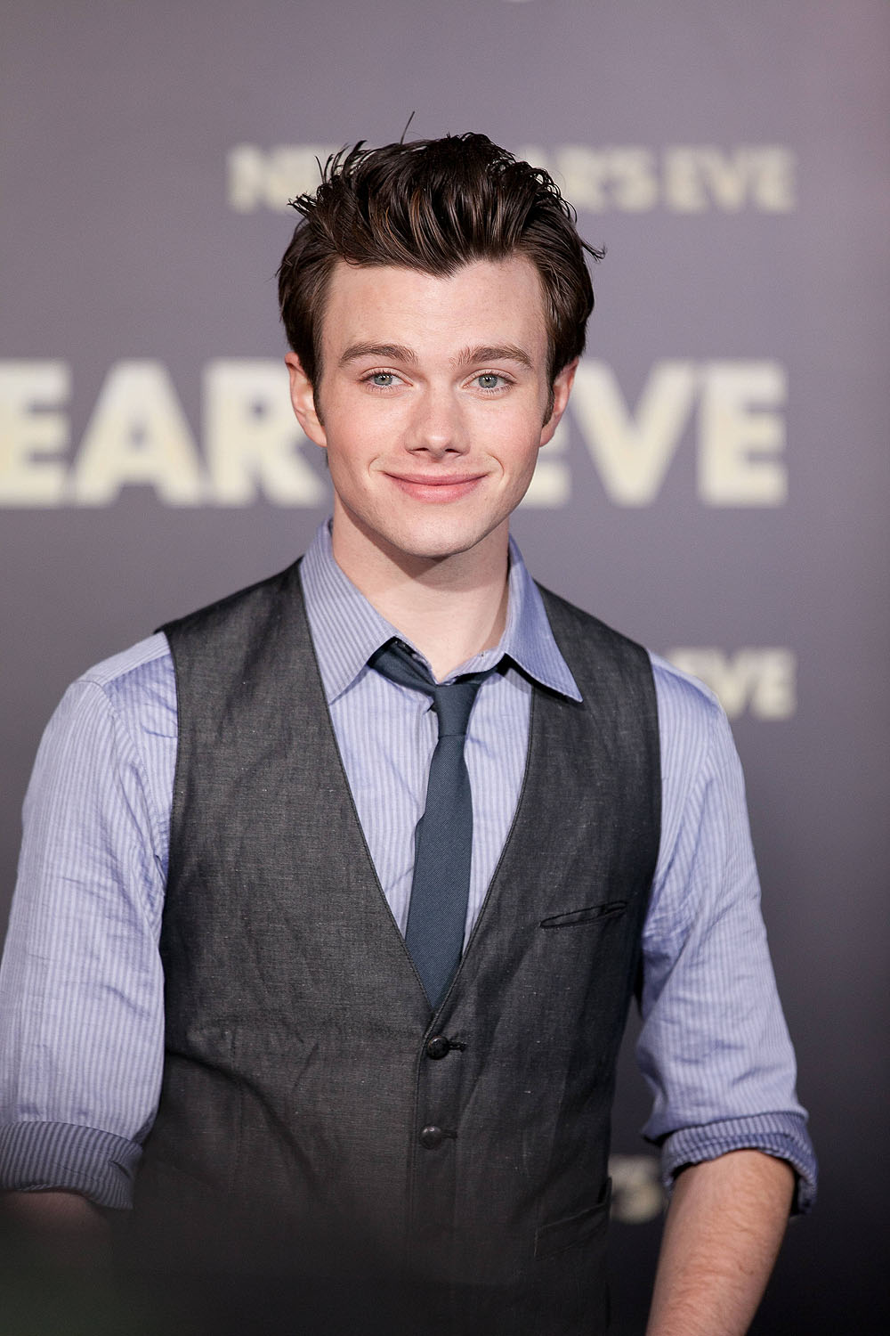 Chris Colfer at the World Premiere of NEW YEAR'S EVE | ©2011 Sue ...