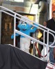Clumsy at THE SMURFS Hand and Footprint Ceremony | ©2011 Sue Schneider
