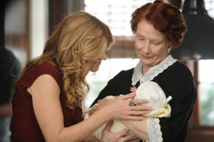 Connie Britton and Frances Conroy in AMERICAN HORROR STORY - Season 1 - "Afterbirth" | ©2011 FX/Prashant Gupta