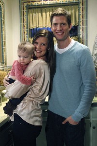 Abigail Moore, Sarah Lancaster and Ryan McPartlin in CHUCK - Season 5 - "Vs. The Baby" | ©2011 NBC/Greg Gayne