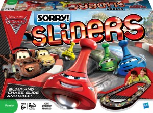 CARS SORRY SLIDERS WORLD GP RACE GAME | ©2011 Hasbro