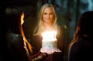 Nina Dobrev, Candice Accola and Kat Graham in THE VAMPIRE DIARIES - Season 3 - "Our Town" | ©2012 The CW/Bob Mahoney