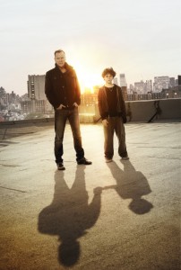 Kiefer Sutherland and David Mazouz in TOUCH - Season 1 | ©2012 Fox/Brian Bowen Smith