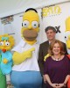 Marge Simpson, Maggie Simpson, Homer Simpson, Al Jean, Nancy Cartwright and Bart Simpson at THE SIMPSONS Ultimate Fan Marathon Challenge Kick-Off in celebration of the 500th episode | ©2012 Sue Schneider