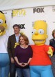 Marge Simpson, Maggie Simpson, Homer Simpson, Al Jean, Nancy Cartwright, Bart Simpson, Yeardley Smith and Lisa Simpson at THE SIMPSONS Ultimate Fan Marathon Challenge Kick-Off in celebration of the 500th episode | ©2012 Sue Schneider