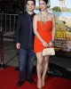 Samm Levine and date Eve at the World Premiere of WANDERLUST | ©2012 Sue Schneider