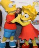 Bart Simpson, Yeardley Smith and Lisa Simpson at THE SIMPSONS Ultimate Fan Marathon Challenge Kick-Off in celebration of the 500th episode | ©2012 Sue Schneider