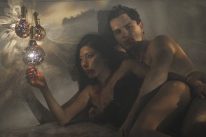 Dichen Lachman and Sam Witwer in BEING HUMAN - Season 2 - "Addicted to Love" | ©2012 Syfy/Phillippe Bosse