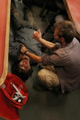Scott Michael Foster and Joe Anderson in THE RIVER - Season 1 - "A Better Man" | ©2012 ABC/Mario Perez