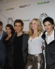 Julie Plec, Matt Davis, Nina Dobrev, Paul Wesley, Candice Accola, Ian Somerhalder, and Kat Graham at The PaleyFest 2012 for Media Honors VAMPIRE DIARIES | ©2012 Sue Schneider