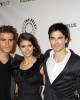 Paul Wesley, Nina Dobrev and Ian Somerhalder at The PaleyFest 2012 for Media Honors VAMPIRE DIARIES | ©2012 Sue Schneider