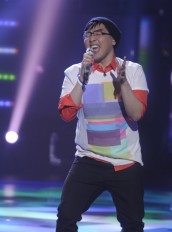 Heejun Han performs on AMERICAN IDOL - Season 10 - "The Top Ten" | ©2012 Fox/Michael Becker