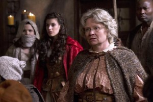 Ginnifer Goodwin, Meghan Ory and Beverley Elliott in ONCE UPON A TIME - Season 1 - "Red-Handed" | ©2012 ABC/Jack Rowand