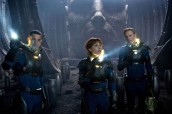 Logan Marshall-Green, Noomi Rapace and Michael Fassbender in PROMETHEUS | ©2012 20th Century Fox