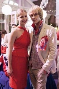 Gabriel Mann and Emily VanCamp in REVENGE - Season 1 - "Intrigue" | ©2012 ABC/Colleen Hayes