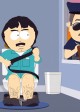 Clyde's mom falls in a toilet in SOUTH PARK - Season 16 - "Reverse Cowgirl" | ©2012 Comedy Central