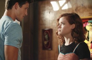Parker Young and Jane Levy in SUBURGATORY - Season 1 - "The Barbecue" | ©2012 ABC/Richard Cartwright