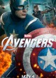 THE AVENGERS poster featuring Captain America (Chris Evans) and Hawkeye (Jeremy Renner)| ©2012 Marvel Studios