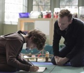 Kiefer Sutherland and David Mazouz in TOUCH - Season 1 - "1+1=3" | ©2012 Fox/Kelsey McNeal