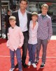 Zen Gesner and sons at the World Premiere of THE THREE STOOGES: THE MOVIE | ©2012 Sue Schneider
