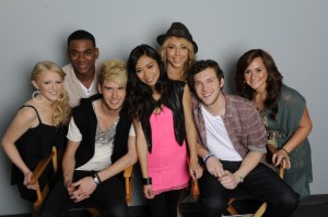 Holly Cavanaugh, Josh Ledet, Colton Dixon, Jessica Sanchez (saved), Elise Testone, Phillip Phillips and Skylar Laine are the Top 7 (plus save) on AMERICAN IDOL - Season 7 | ©2012 Fox/Michael Becker Holly Cavanaugh, Josh Ledet, Colton Dixon, Jessica Sanchez (saved), Elise Testone, Phillip Phillips and Skylar Laine are the Top 7 (plus save) on AMERICAN IDOL - Season 7 | ©2012 Fox/Michael Becker