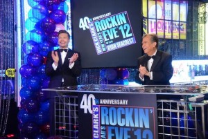 Ryan Seacrest and Dick Clark on DICK CLARK'S NEW YEAR'S ROCKIN' EVE WITH RYAN SEACREST 2012 | ©2012 ABC/Ida Mae Astute 