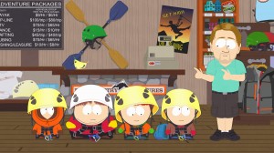 Kenny, Cartman, Kyle and Stan in SOUTH PARK - Season 16 - "I Should Never Have Gone Ziplining" | ©2012 Comedy Central