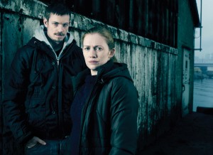 Joel Kinnaman plays Stephen Holder and Mireille Enos plays Sarah Linden on THE KILLING - Season 2 | ©2012 AMC/Frank Ockenfels