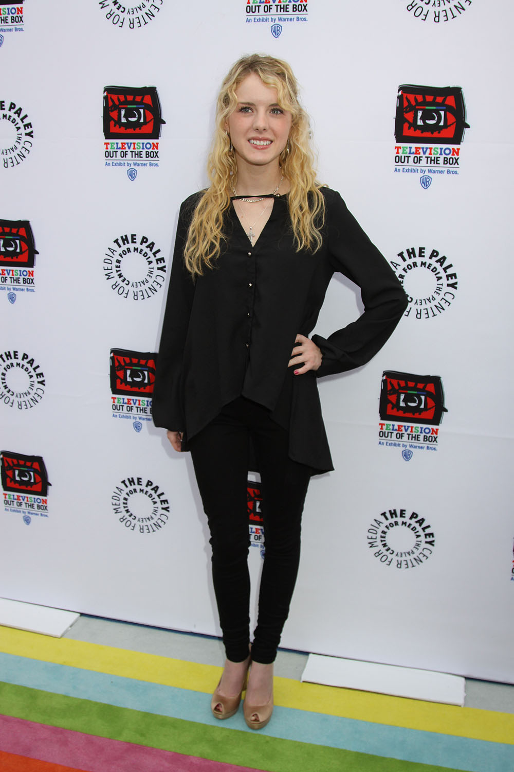Laura Slade Wiggins at the TELEVISION: OUT OF THE BOX exhibit celebrates Wa...