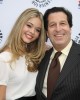 Sasha Pieterse and Peter Roth at the TELEVISION: OUT OF THE BOX exhibit celebrates Warner Bros. Television Group | ©2012 Sue Schneider