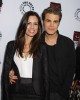 Paul Wesley and wife Torrey DeVitto at the TELEVISION: OUT OF THE BOX exhibit celebrates Warner Bros. Television Group | ©2012 Sue Schneider