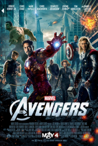 THE AVENGERS movie poster | (c) 2012 Marvel
