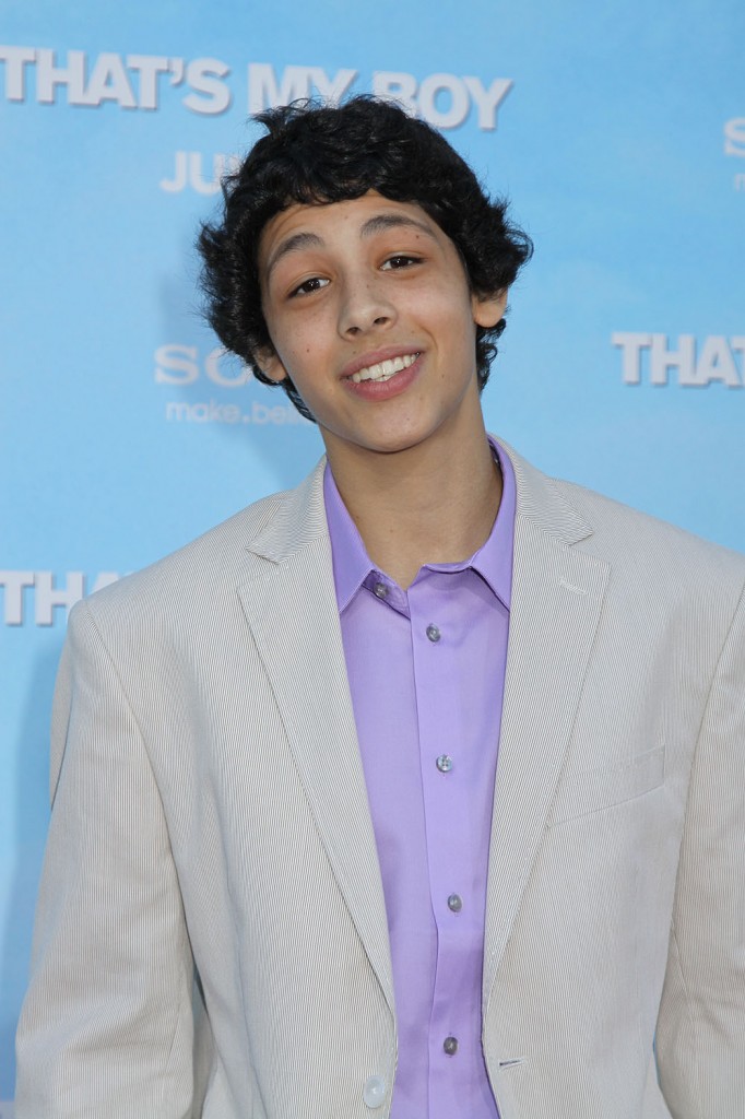 Justin Weaver at the World Premiere of THAT’S MY BOY | ©2012 Sue