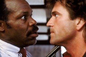 Danny Glover and Mel Gibson in LETHAL WEAPON | ©2012 Warner Home Video