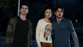 Dylan O'Brien, Crystal Reed and Tyler Posey in TEEN WOLF - Season 2 - "Venomous" | ©2012 MTV