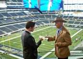 Josh Henderson and Larry Hagman in DALLAS - Season 1 - "Truth and Consequences" | ©2012 TNT/Zade Rosenthal
