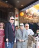 J. Michael Straczynski, Walter Koenig and Chase Masterson in background at the Hollywood Walk of Fame Ceremony for Walter Koenig | ©2012 Sue Schneider