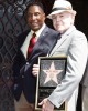Herb Jefferson Jr. and Walter Koenig at the Hollywood Walk of Fame Ceremony for Walter Koenig | ©2012 Sue Schneider