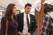 Emily Deschanel, David Boreanaz and Omar J. Dorsey in BONES - Season 8 - "The Partners in the Divorce" | ©2012 Fox/Patrick McElhenney