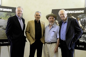 Jon Voight, Burt Reynolds, Ned Beatty and Ronny Cox at the 40th Anniversary Screening of DELIVERANCE on the Warner Bros. lot | ©2012 Warner Home Video