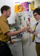 Rainn Wilson and Clark Duke in THE OFFICE - Season 9 - "New Guys" | ©2012 NBC/Justin Lubin