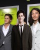 Ezra Miller, Johnny Simmons and cardboard figure of Logan Lerman at the premiere of THE PERKS OF BEING A WALLFLOWER | ©2012 Sue Schneider