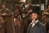 Kyle Schmid and Ato Essandoh in COPPER - Season 1 - "Arsenic and Old Cake" | ©2012 BBC America/Cineflix (Copper) Inc./George Kraychyk