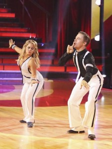 Shawn Johnson and Derek Hough perform on DANCING WITH THE STARS: ALL-STARS - Week 3 | ©2012 ABC/Adam Taylor