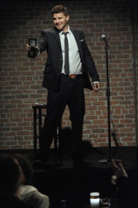 David Boreanaz in BONES - Season 8 - "The But in the Joke" | ©2012 Fox/Ray Mickshaw