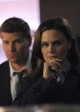 Emily Deschanel and David Boreanaz in BONES - Season 8 - "The But in the Joke" | ©2012 Fox/Ray Mickshaw