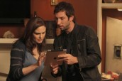 Emily Deschanel and Joel David Moore in BONES - Season 8 - "The Method in the Madness" | ©2012 Fox/Patrick McElhenney