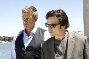 Ray Stevenson and Jason Gedrick in DEXTER - Season 7 - "Buck the System" | ©2012 Showtime/Randy Tepper