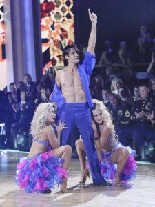 Chelsie Hightower, Gilles Marini and Peta Murgatroyd in DANCING WITH THE STARS: ALL-STARS - Week 8 | ©2012 ABC/Adam Taylor