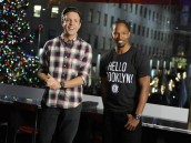 Jamie Foxx and Jason Sudeikis in SATURDAY NIGHT LIVE - Season 38 | ©2012 NBC/Dana Edelson